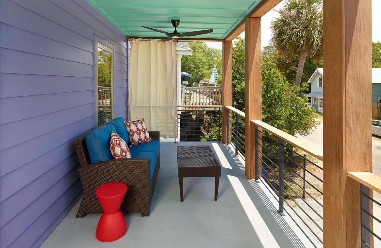Folly Vacation Perfect Purple Palace Apt C Folly Beach Exteriér fotografie