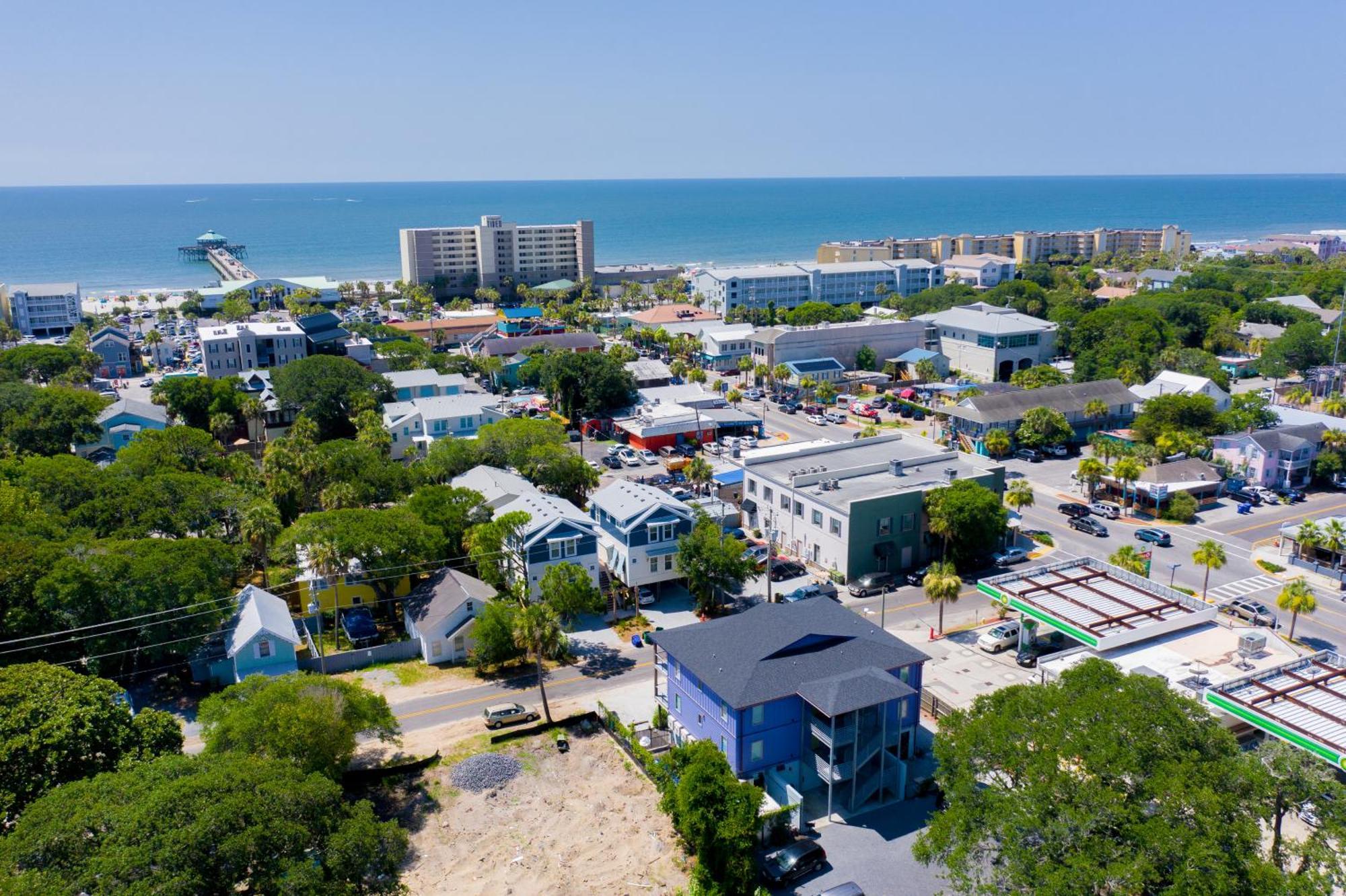 Folly Vacation Perfect Purple Palace Apt C Folly Beach Exteriér fotografie